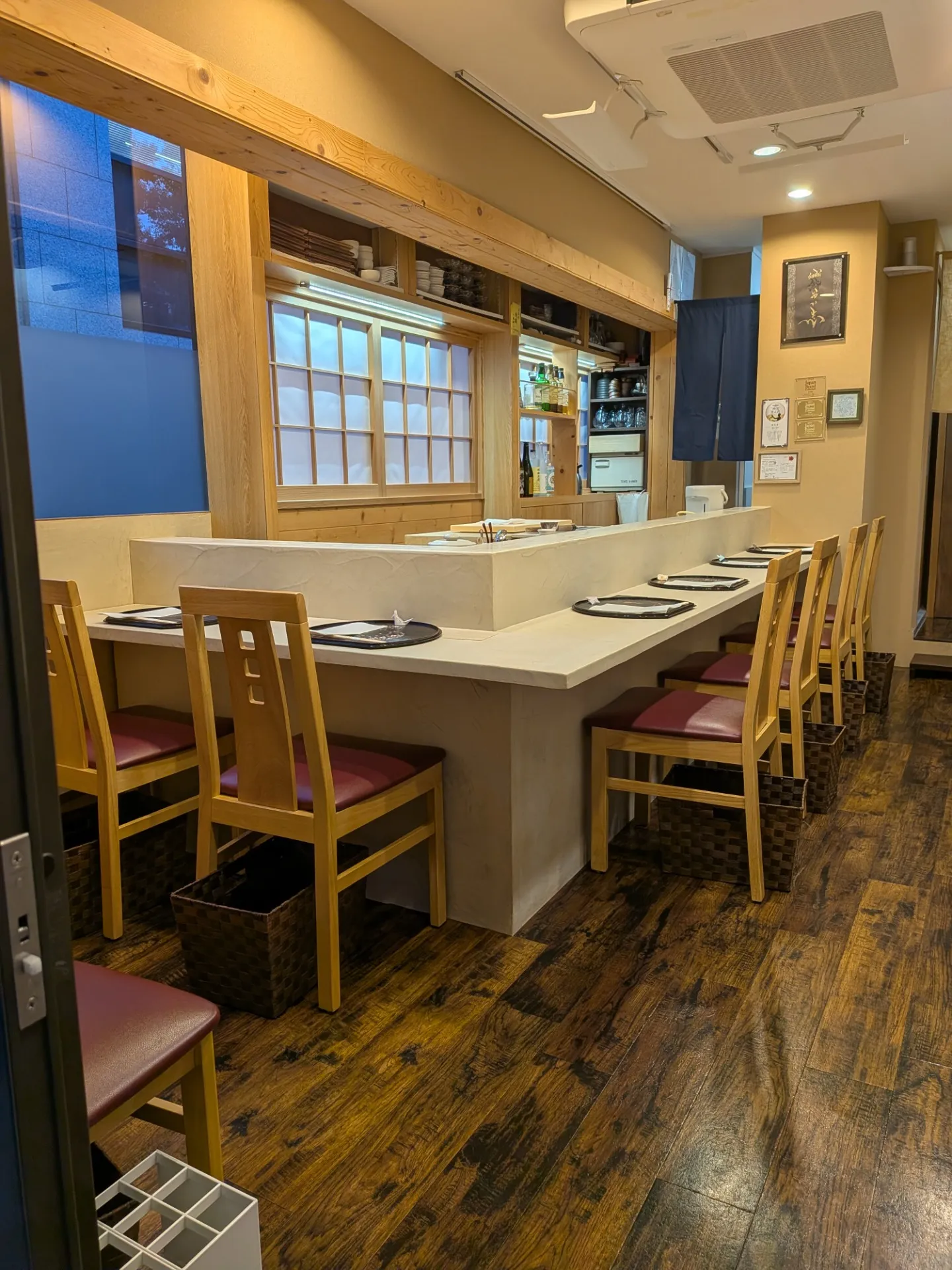 お席